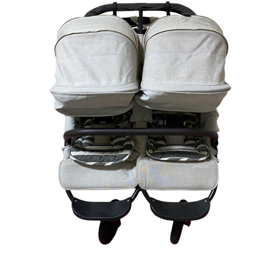 AIRBUGGY エアバギーココダブルEXフロムバース 2人乗りベビーカー