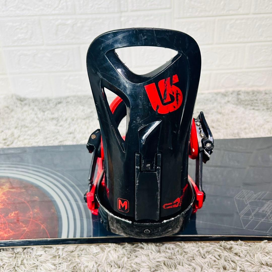 【初心者おすすめ 】バートン　クラッシュ　スノーボード　セット　155cm