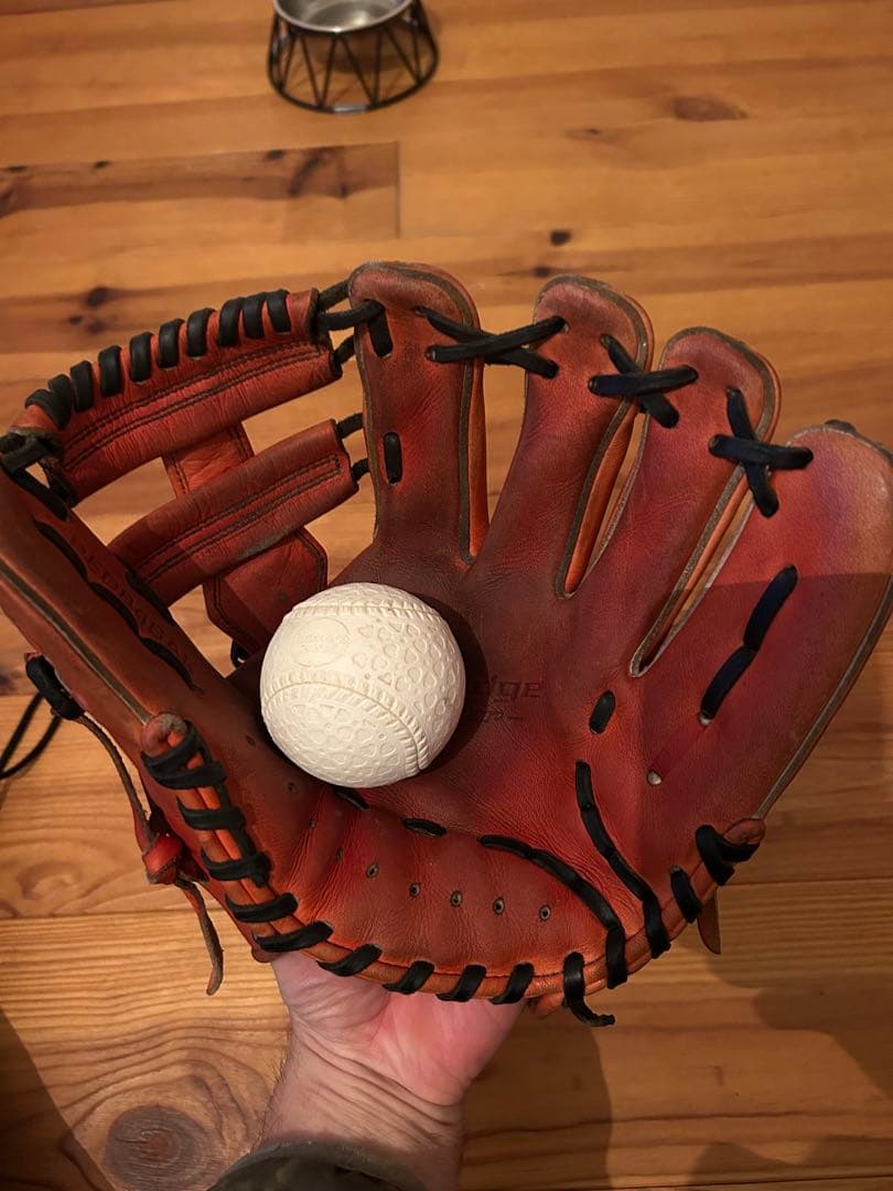 SSK proedge 硬式グローブ オレンジ 収納袋付き