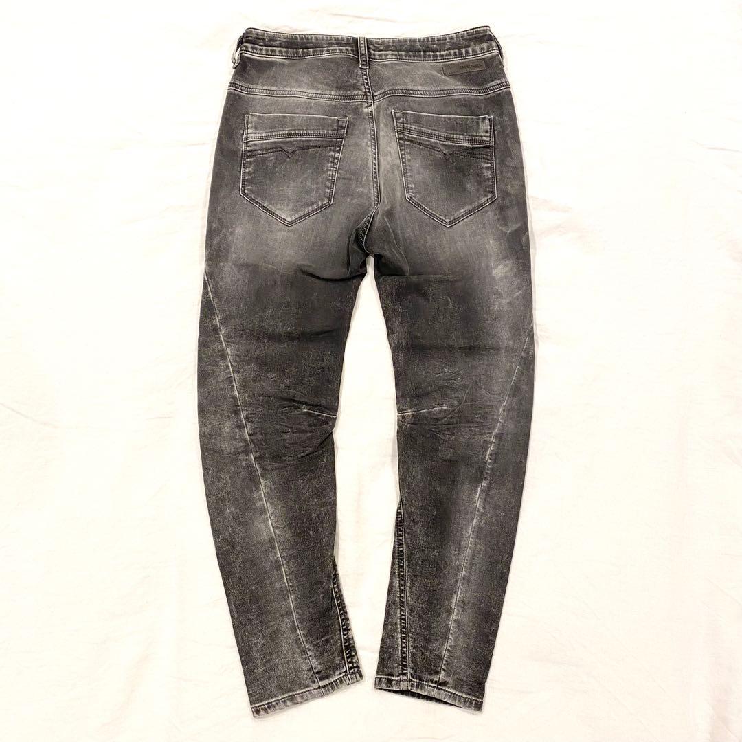 【新品タグ付】DIESEL ディーゼル FAYZA ジョグジーンズ 23 グレー