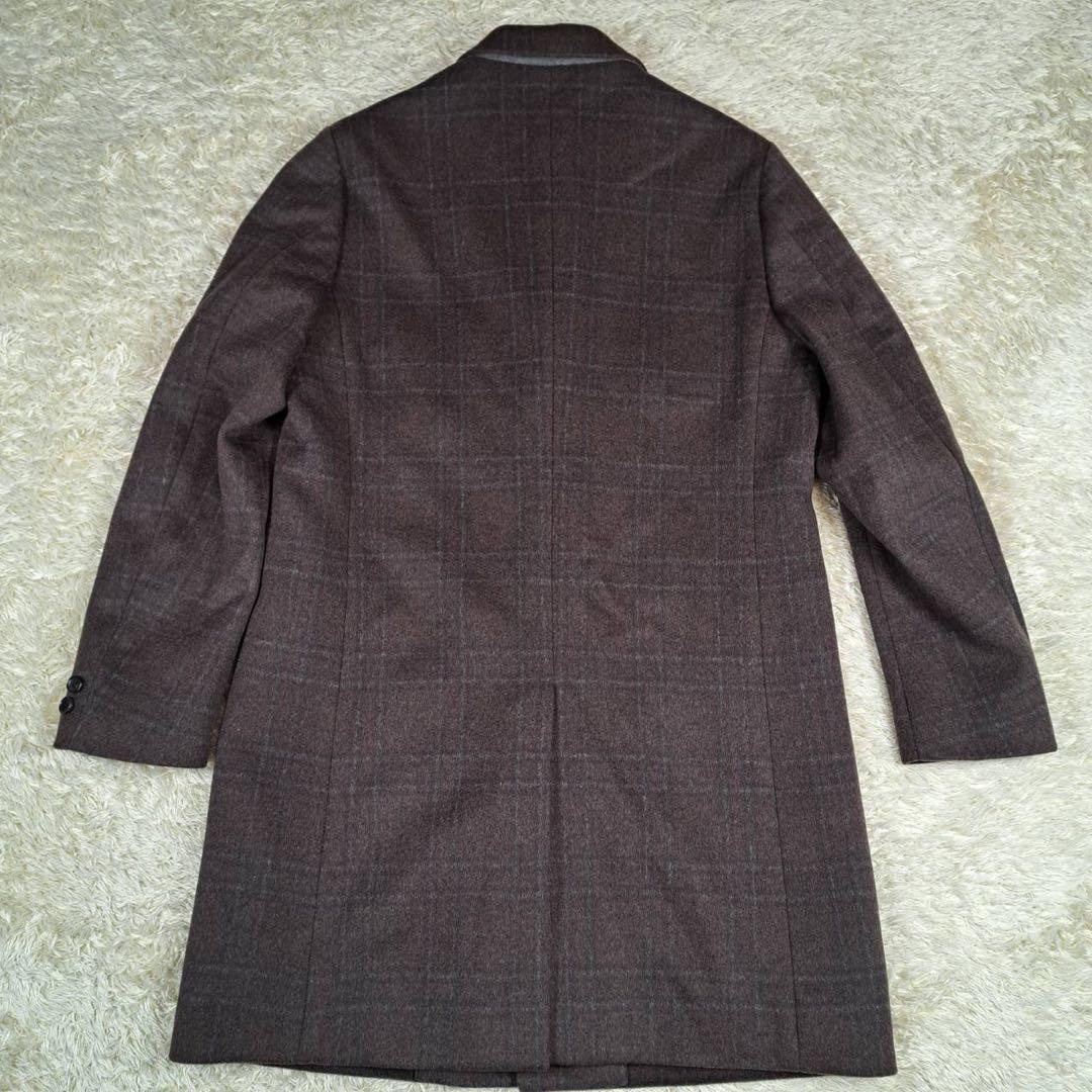 未使用級　希少サイズ　ユナイテッドアローズ　チェスターコート　ブラウン