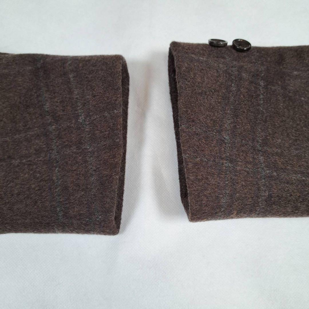 未使用級　希少サイズ　ユナイテッドアローズ　チェスターコート　ブラウン