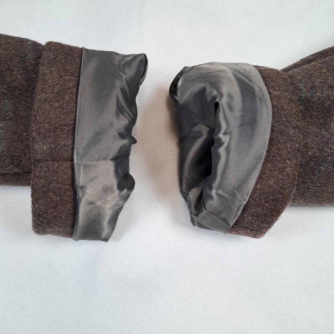 未使用級　希少サイズ　ユナイテッドアローズ　チェスターコート　ブラウン