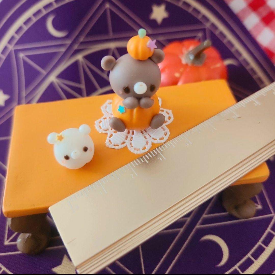 カボチャくま&オバケ★ハロウィン