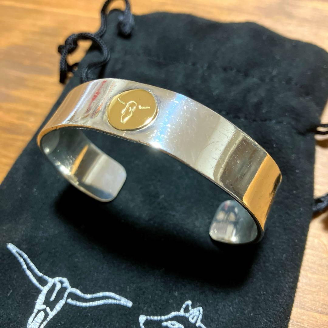 タディアンドキング-TADY&KING-　平打ちバングルGPロングホーン