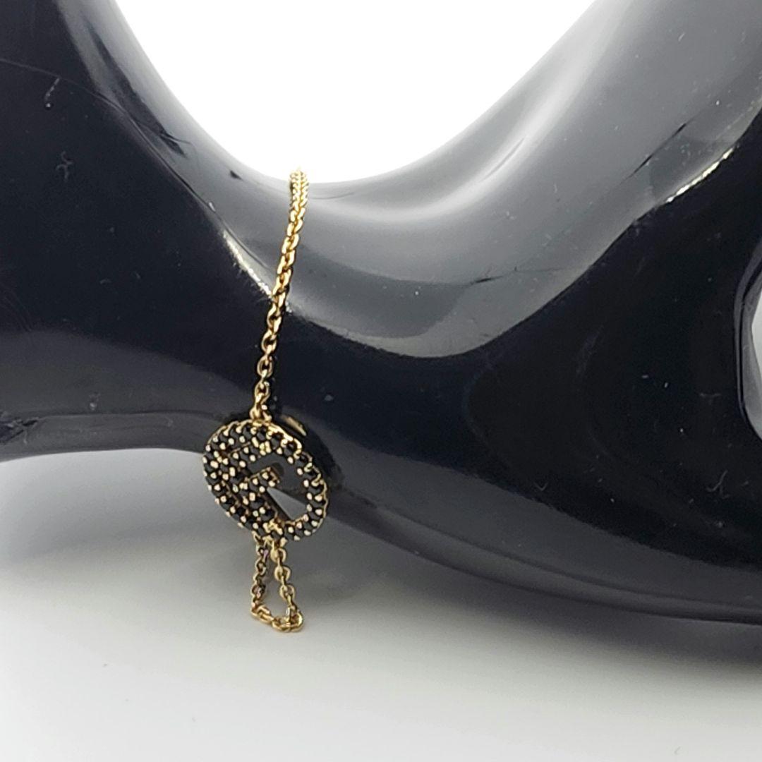 FENDI エフイズフェンディブレスレット GP×カラーストーン ゴールド