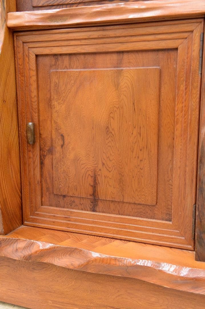 HB27 美品 希少 屋久杉 水屋 茶棚 茶箪笥 テレビ台 和茶 煎茶棚