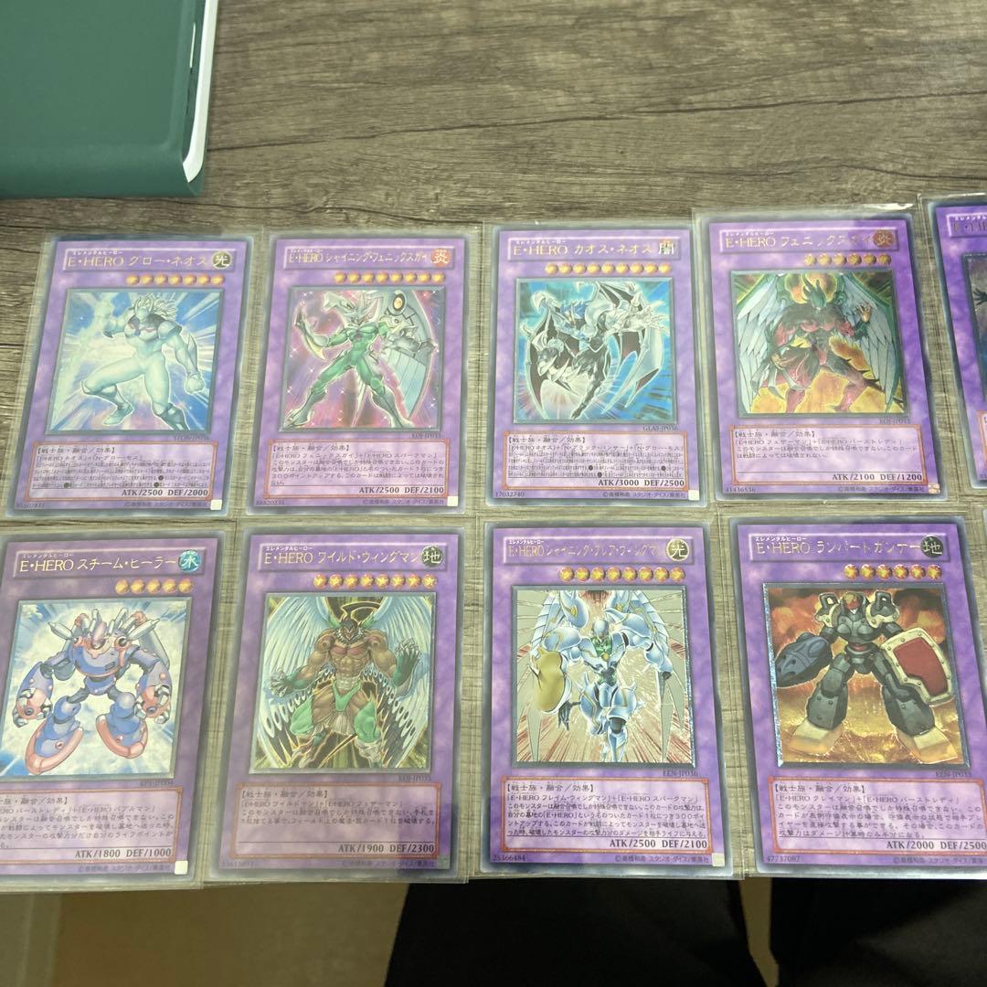 メ*ル様 遊戯王　E•HERO レリーフ　まとめ売り18枚