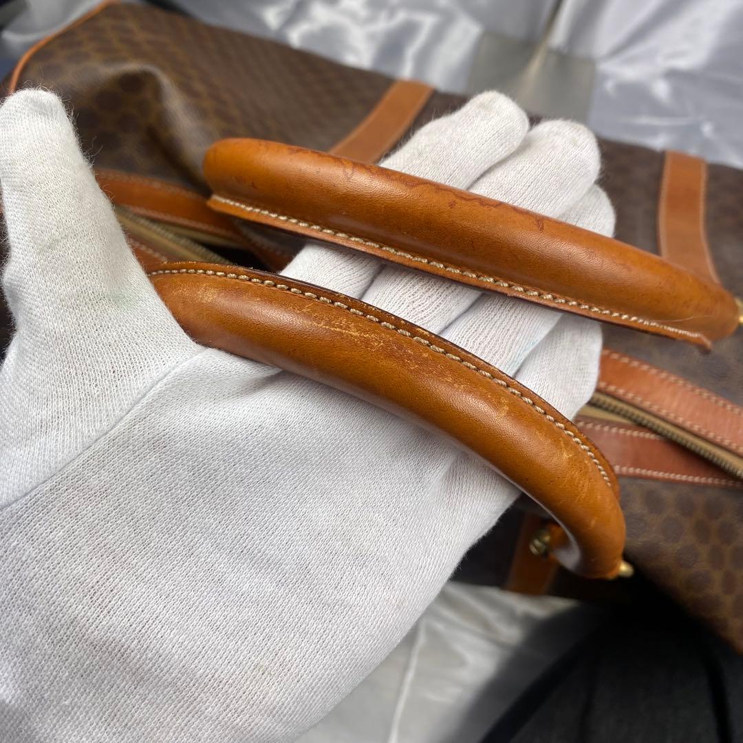 CELINE セリーヌ　ヴィンテージ　マカダム柄　ボストンバック 旅行