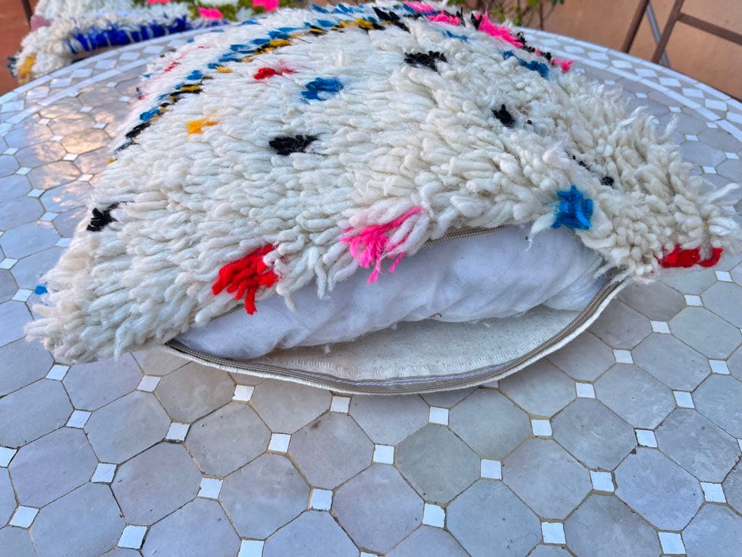 こすけ　２枚分モロッコ　アジラル　クッション　クッションカバー　158