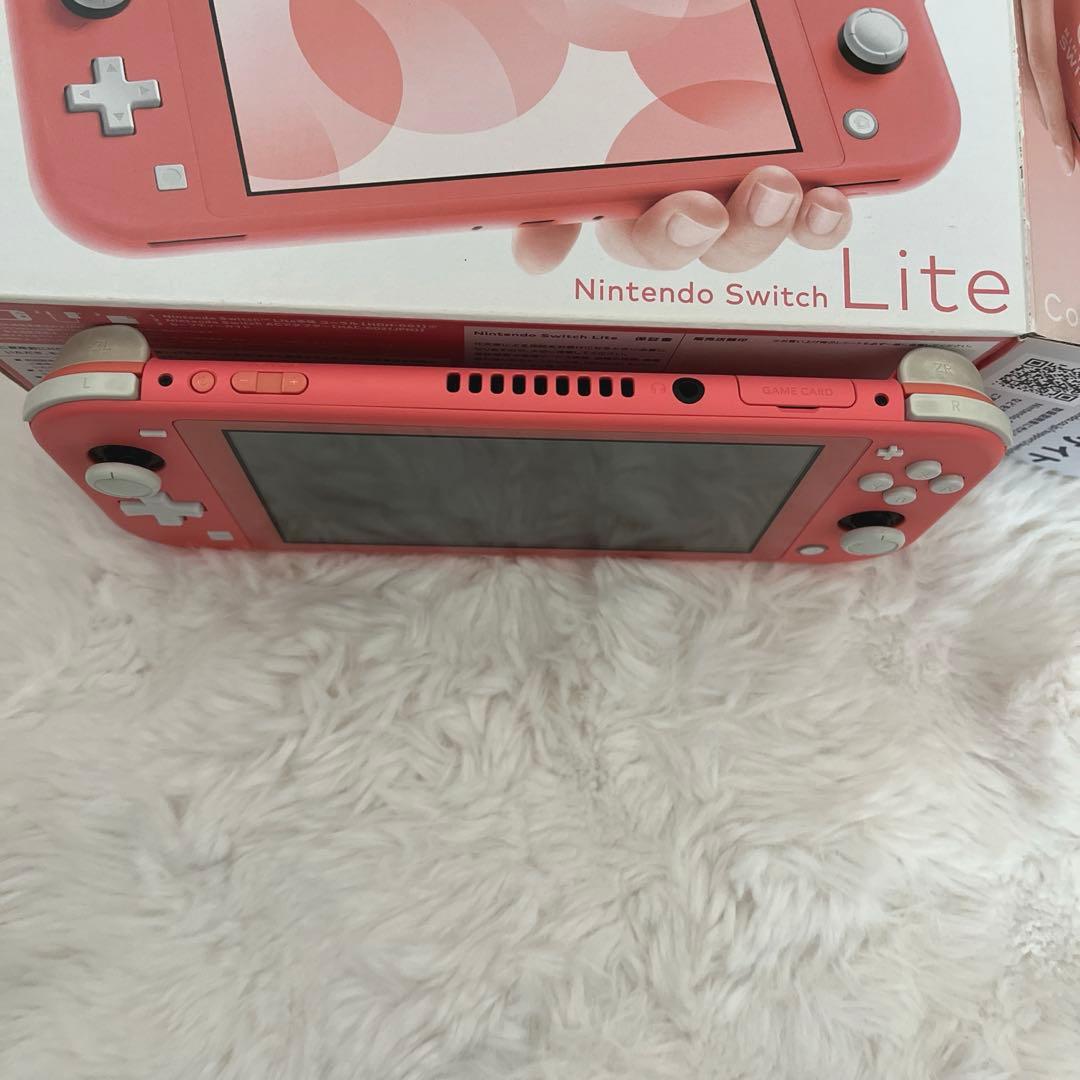 A*♡様 Nintendo Switch Lite コーラル　本体　動作確認済み
