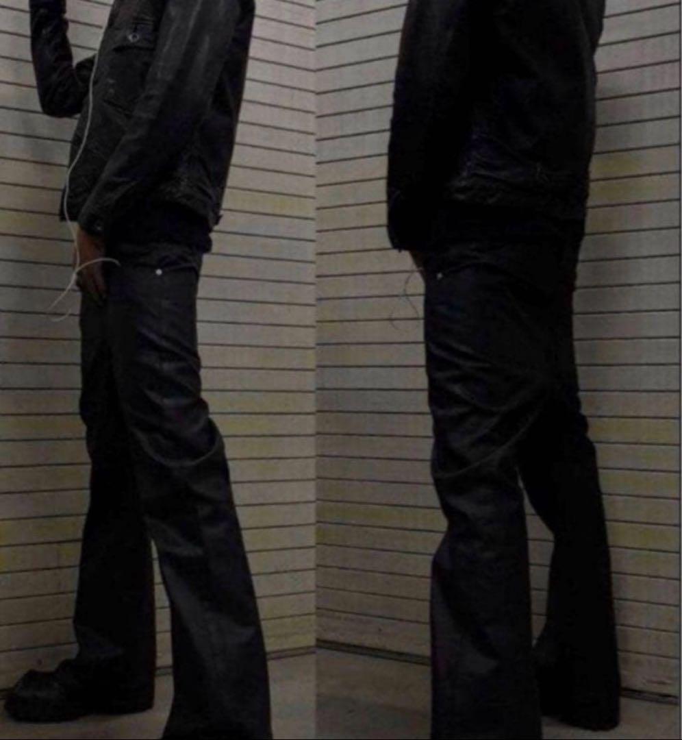 パンツ goar.archive Strapped straight oil