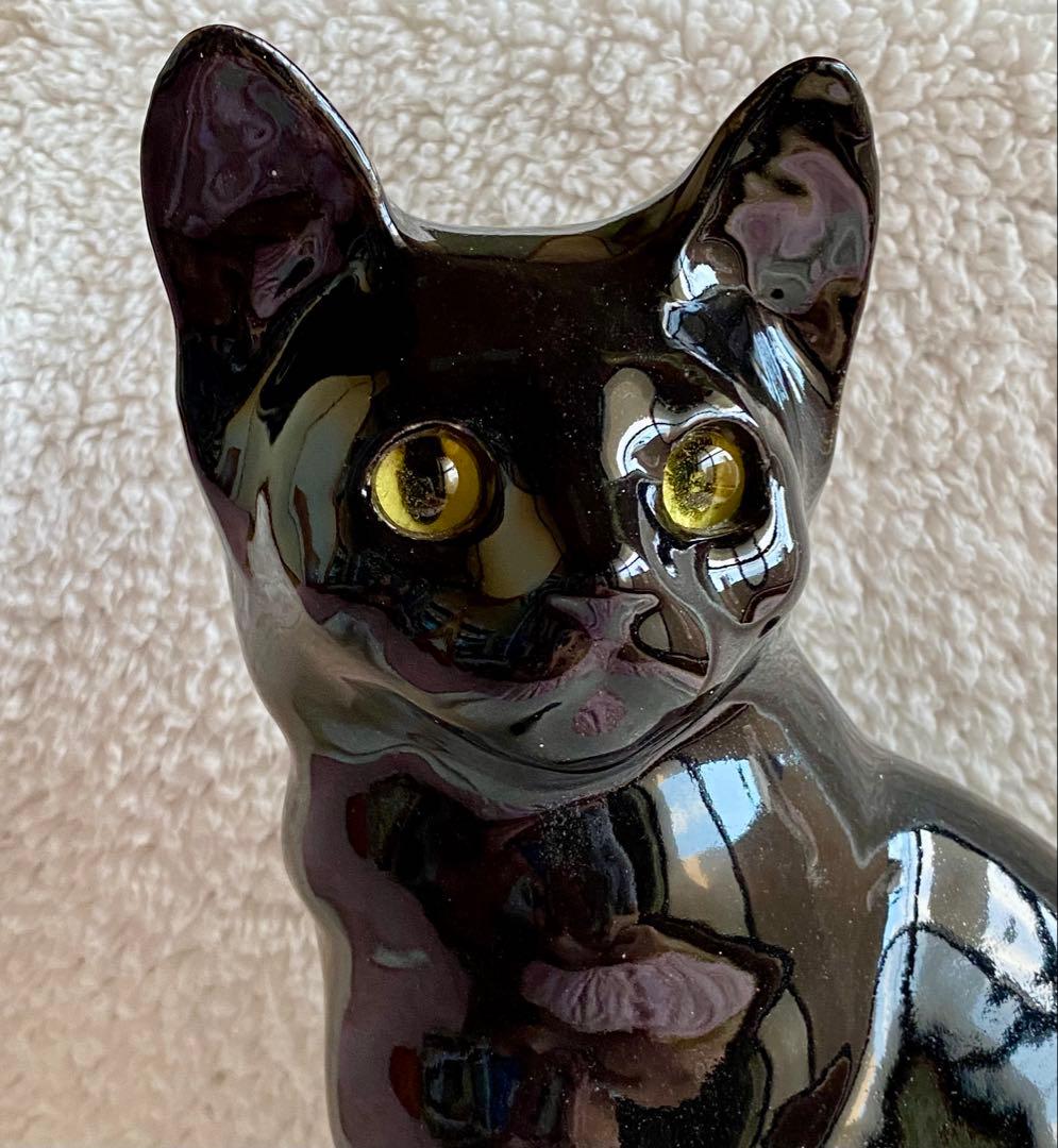サイズ6 ウィンスタンレイキャット　ケンジントンキャット　お座り黒猫　美品❣️