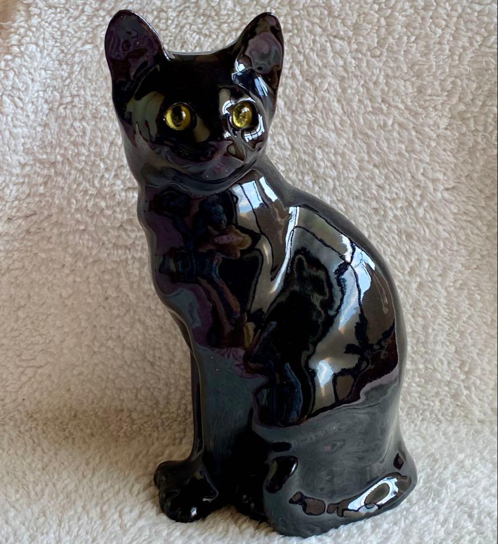 サイズ6 ウィンスタンレイキャット　ケンジントンキャット　お座り黒猫　美品❣️