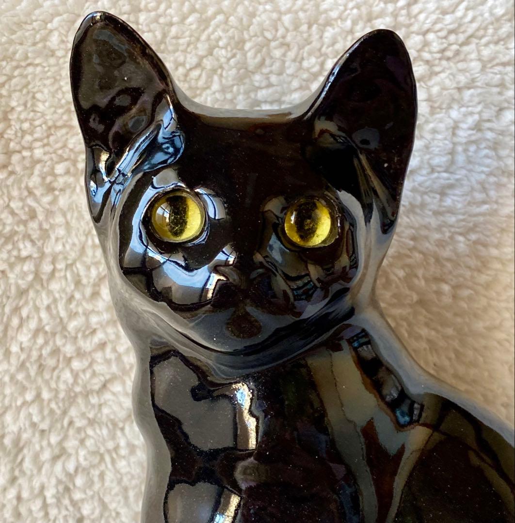 サイズ6 ウィンスタンレイキャット　ケンジントンキャット　お座り黒猫　美品❣️