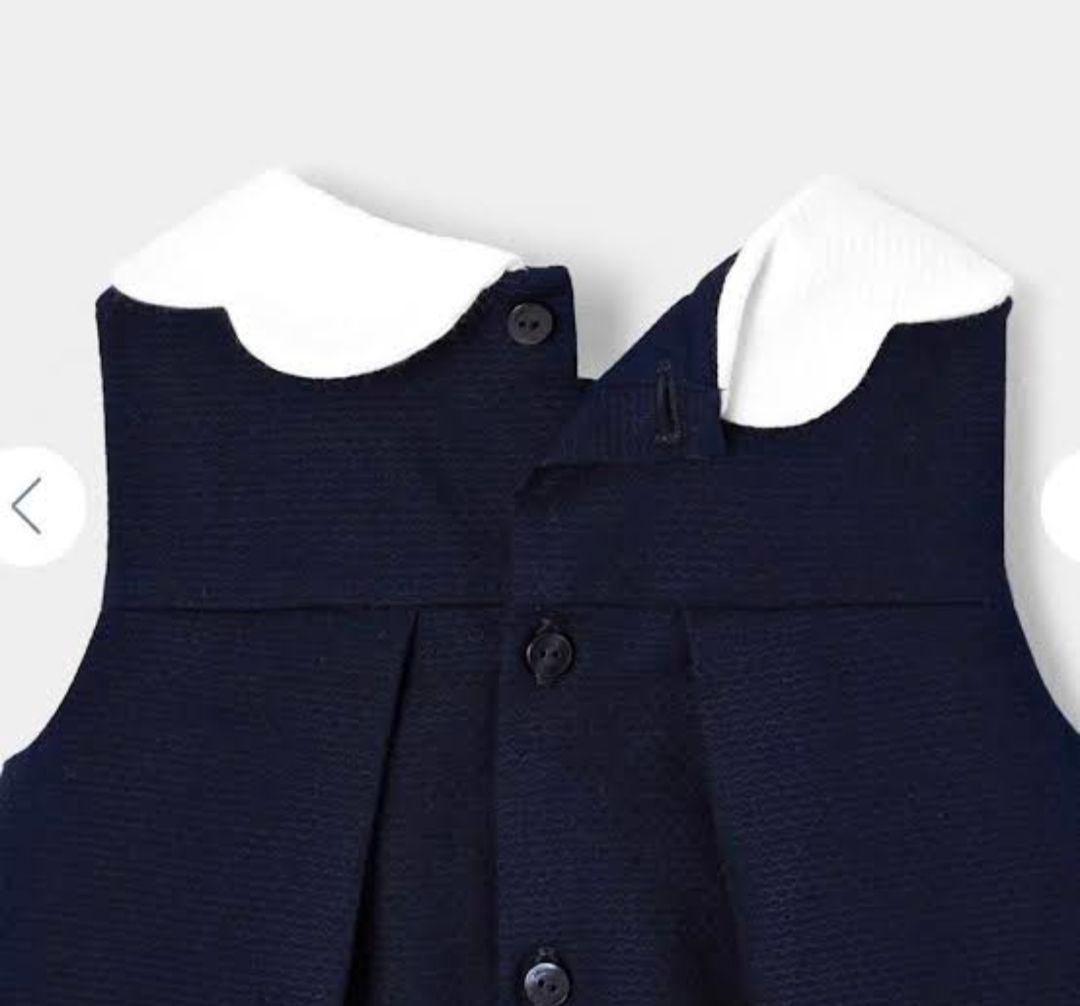 新品未使用タグ無　jacadi フォーマル ワンピース 18M