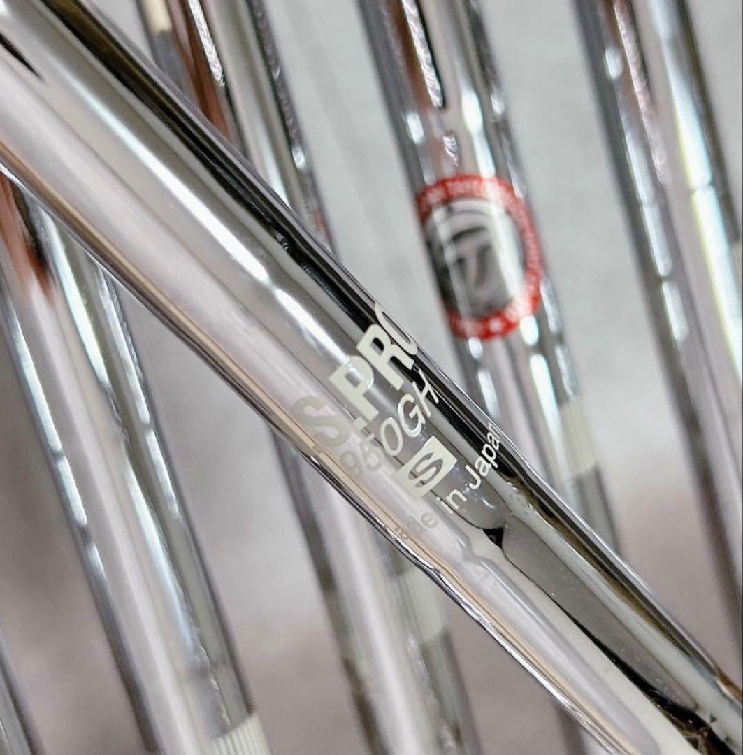 レフティ　美品　5-P AW 7本　テーラーメイド　ツアープリファードCB