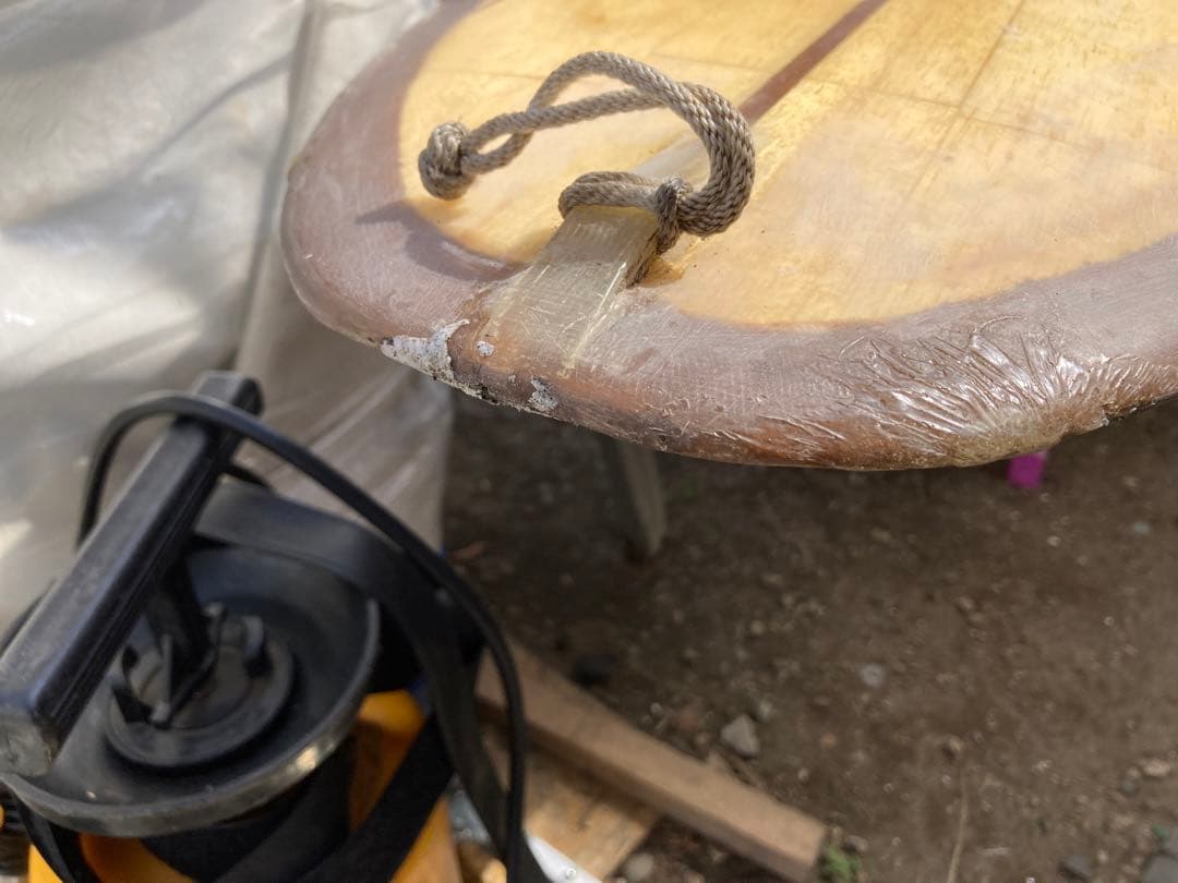 ❶希少バルサロングボード、シングル、290.湘南海岸周辺手渡し