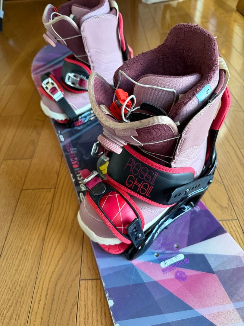 Rossi Ghoul スノーボードセット ピンク/紫