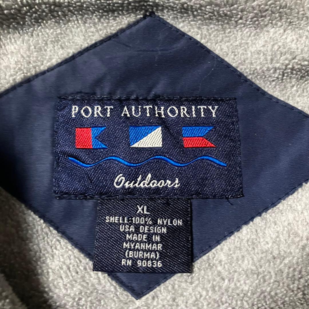 00sPORTAUTHORITYウォームアップジャケットネイビーナイロンブルゾン