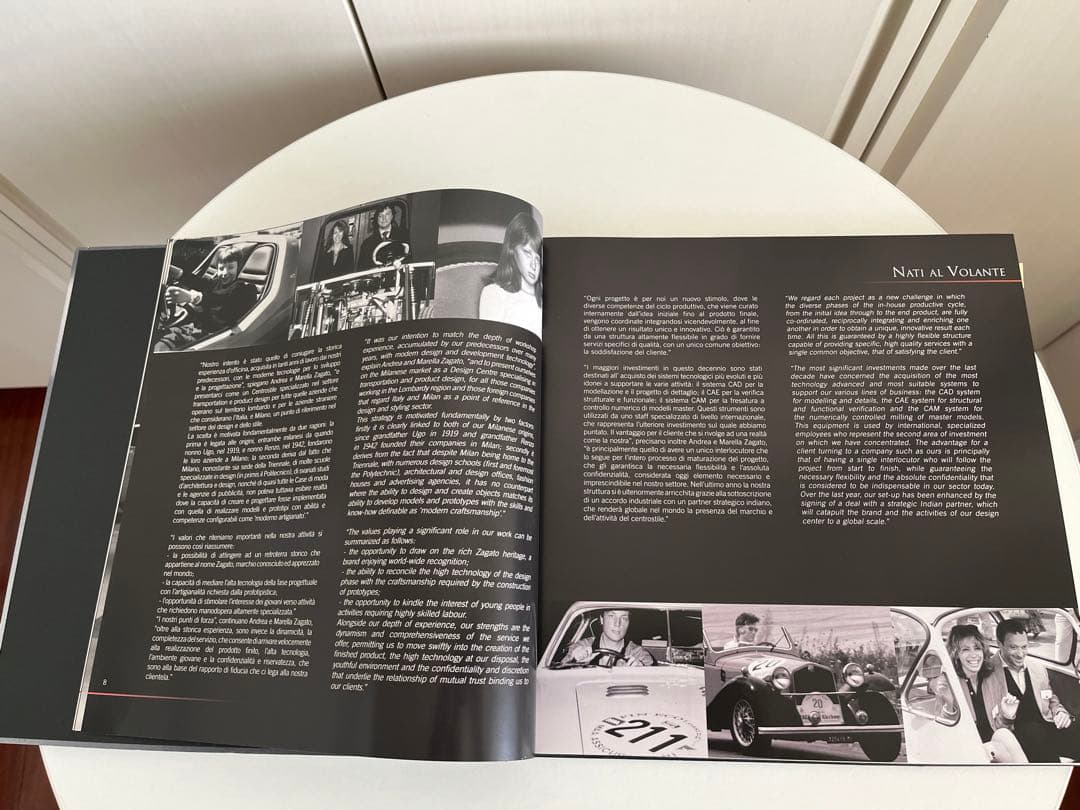 イタリアカロツェリアZagato 90周年 ハードカバー写真集 イタリア車 綺麗