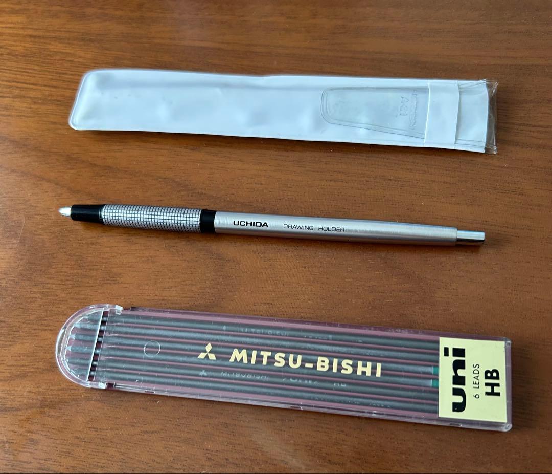 タ*ウ様 UCHIDA ドローイングホルダー & UNI HB鉛筆