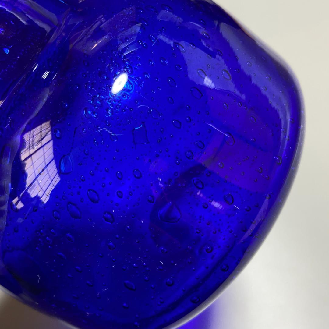 エリックホグラン BODA 北欧 ガラス ヴィンテージ 花瓶 高さ11cm F