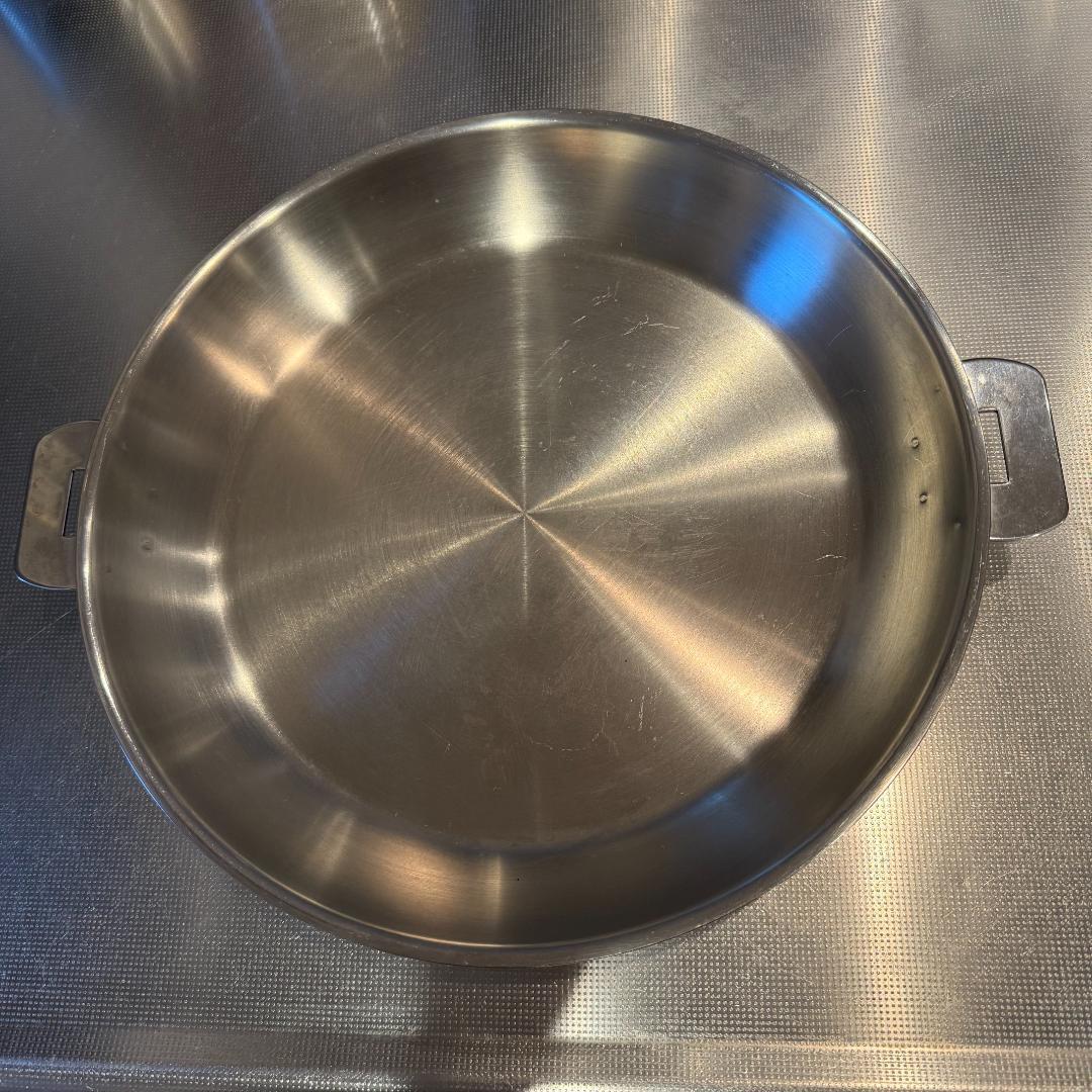 クリステル ステンレスフライパン 28cm 本体のみ