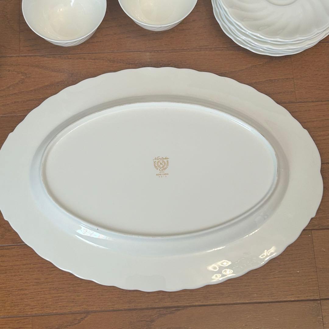 4_Noritake ノリタケ ティーセット 大容量食器セット ボーンチャイナ