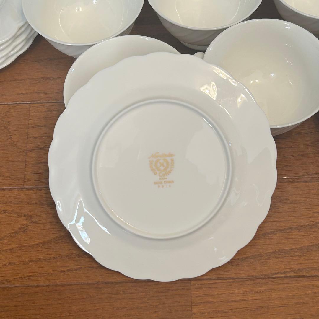 4_Noritake ノリタケ ティーセット 大容量食器セット ボーンチャイナ
