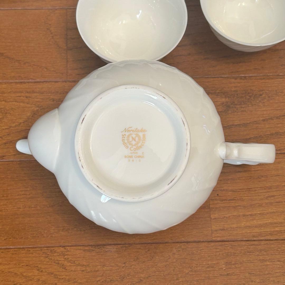 4_Noritake ノリタケ ティーセット 大容量食器セット ボーンチャイナ
