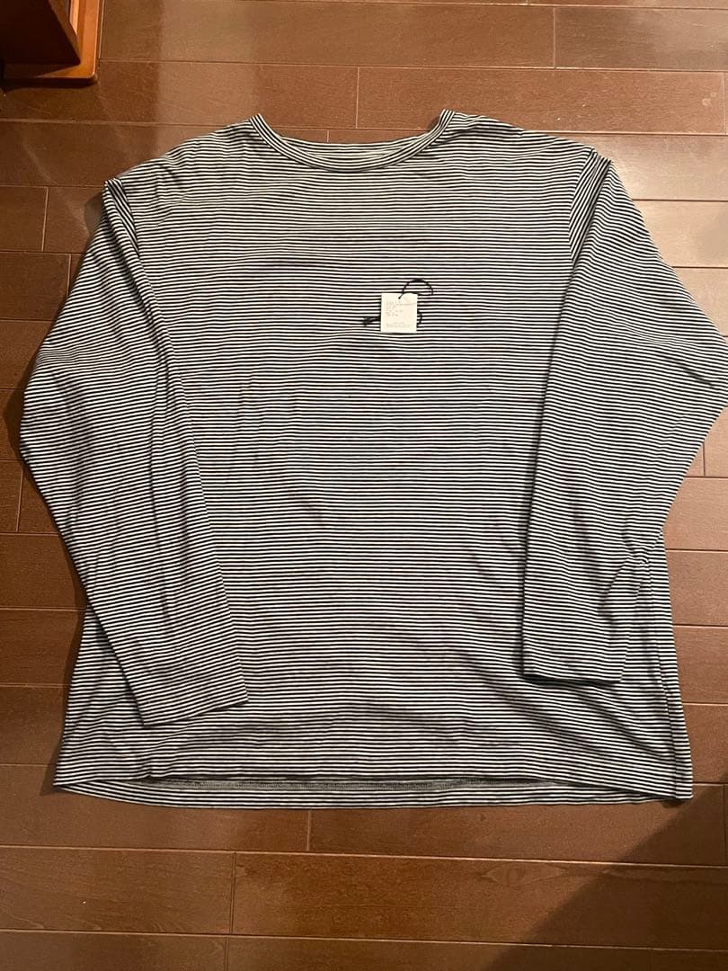 トップス Porter classic BEATNIK BORDER CREWNECK