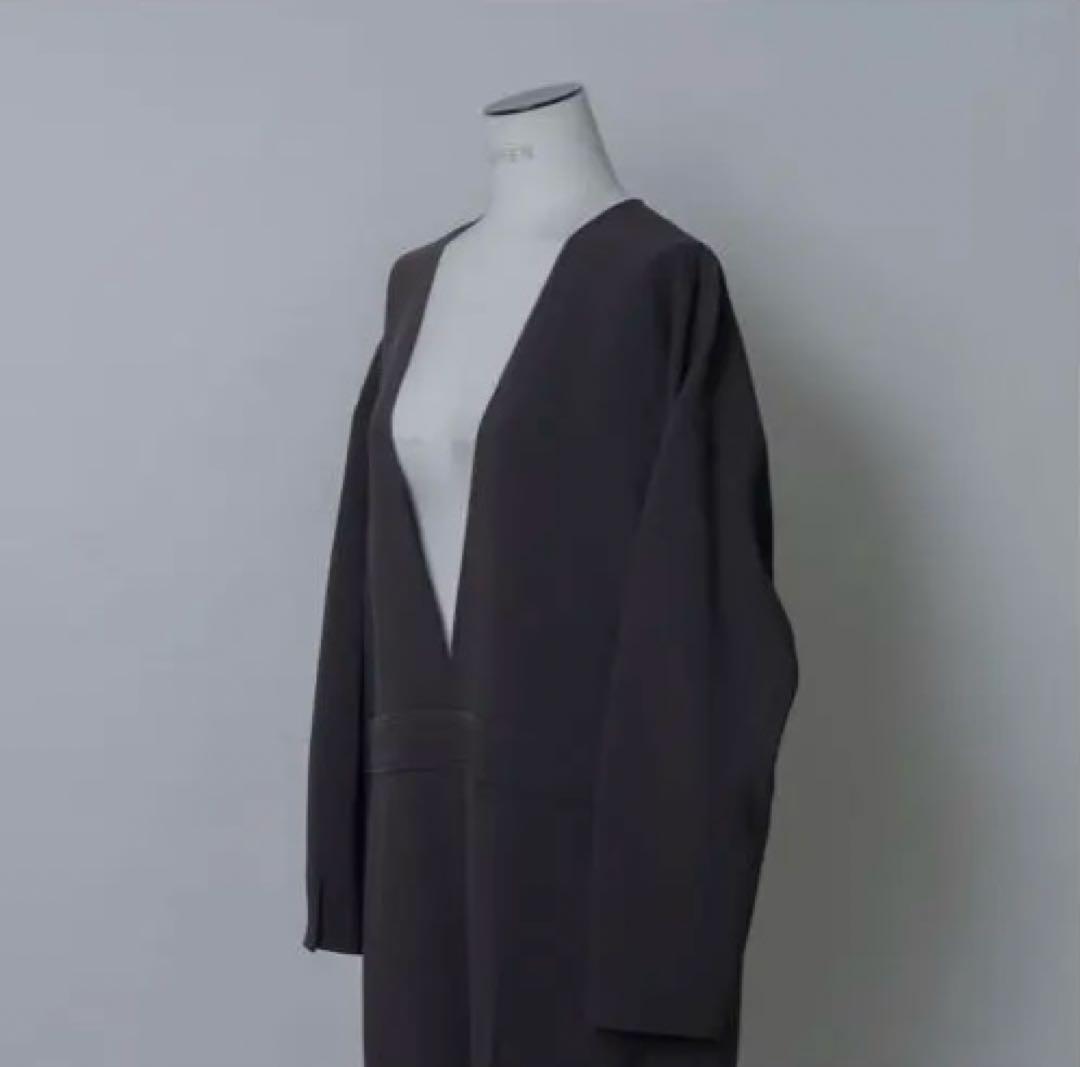 LOHEN /ＶNECK COMBINASON Ｖネックコンビネゾン36茶