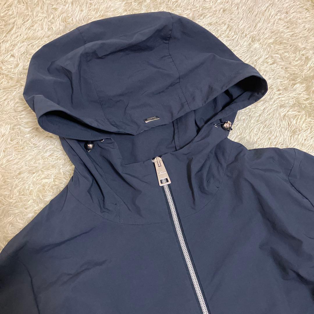 HERNO ナイロン ジップ フードコート 40