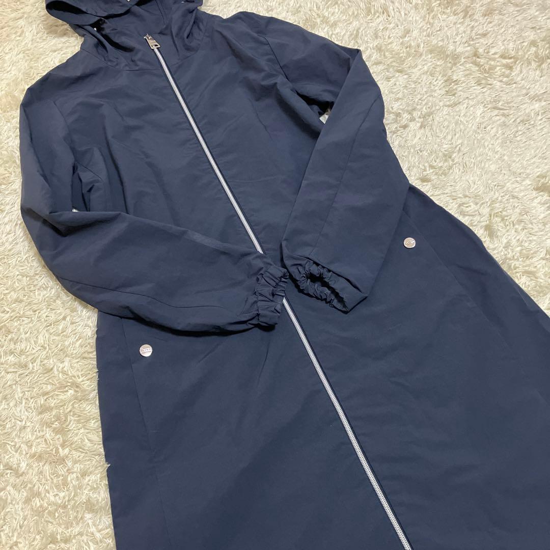 HERNO ナイロン ジップ フードコート 40