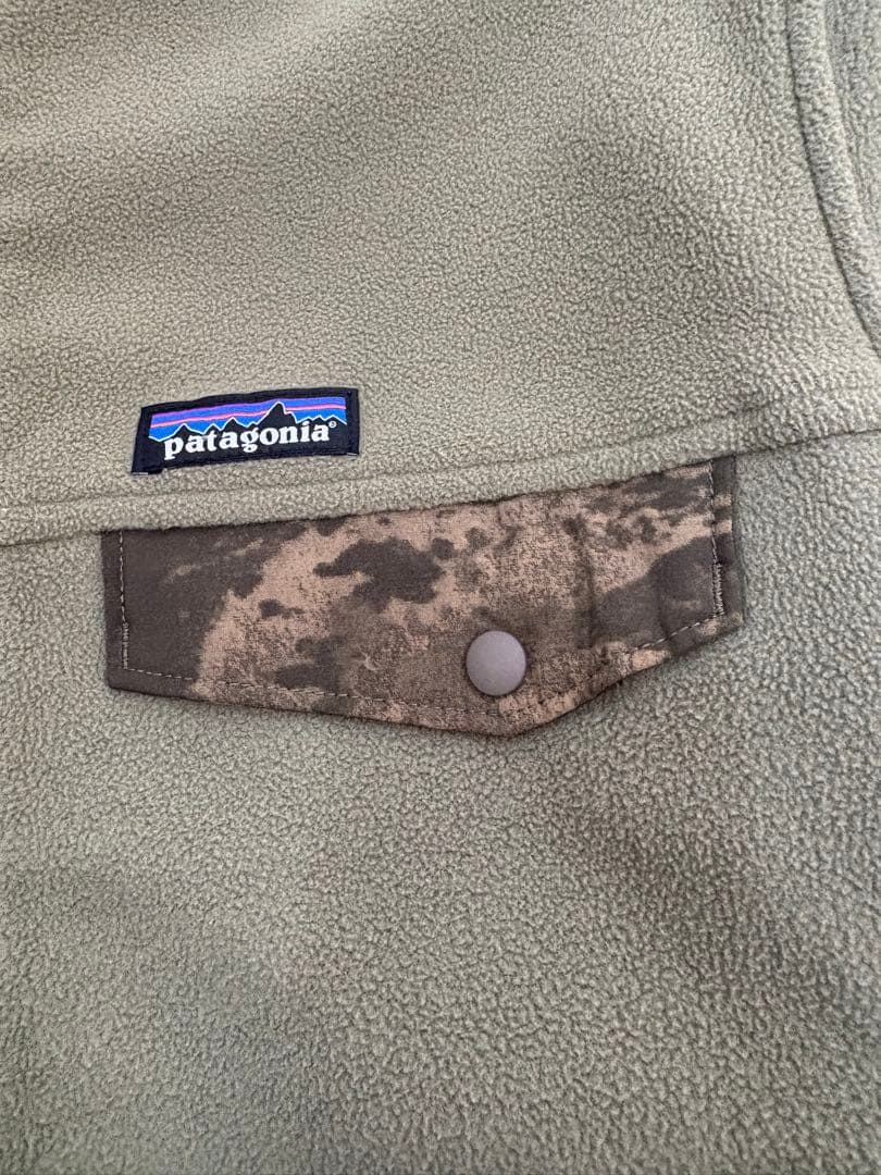 Patagonia パタゴニア リバーシブルプルオーバー　グリセード