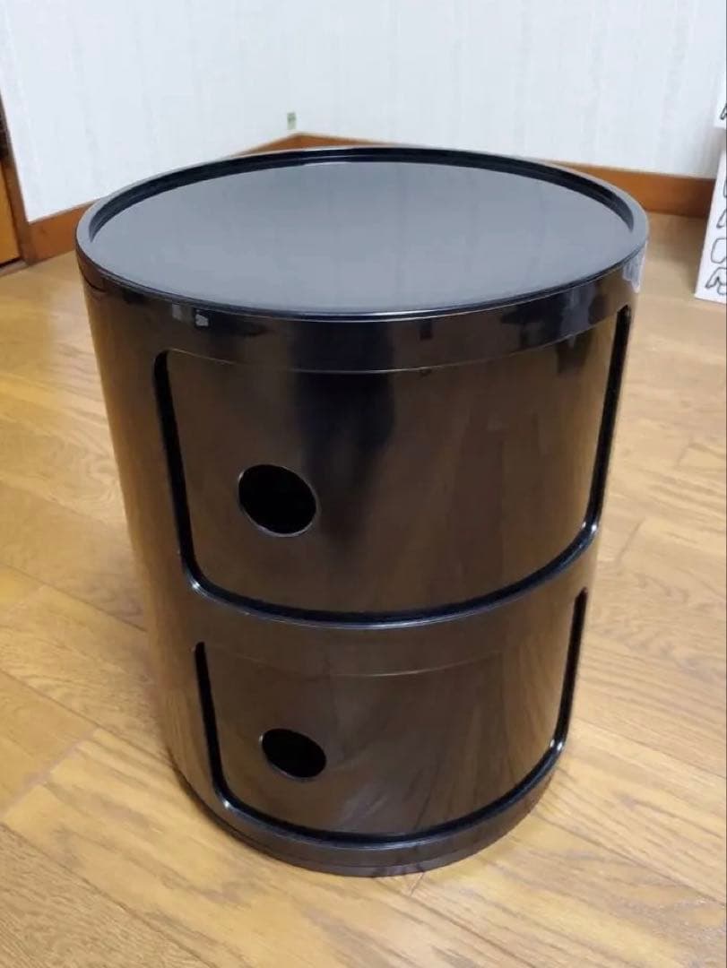 《正規品》Kartell カルテル コンポニビリ ブラック 2段