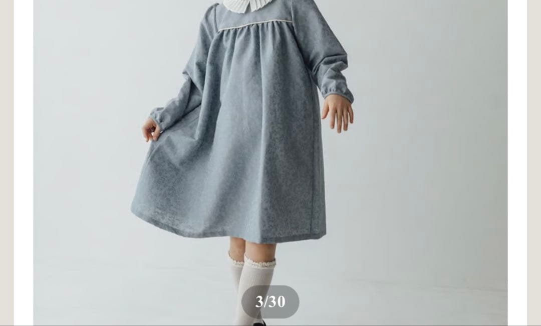 june-littlecloset　Petal 120cm ワンピース