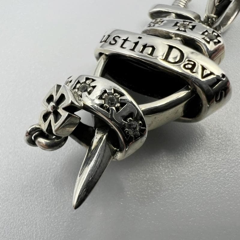 Justin Davis KINGS COURAGE トップ ネックレス 925