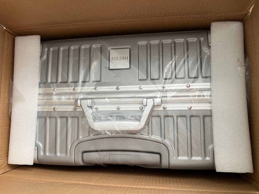 [HBEISE]XL親子セットアルミフレームスーツケース+スモールケース2セット