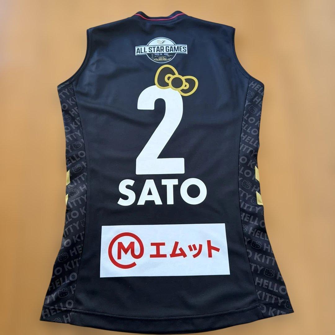 佐藤淑乃選手　オールスターユニフォーム