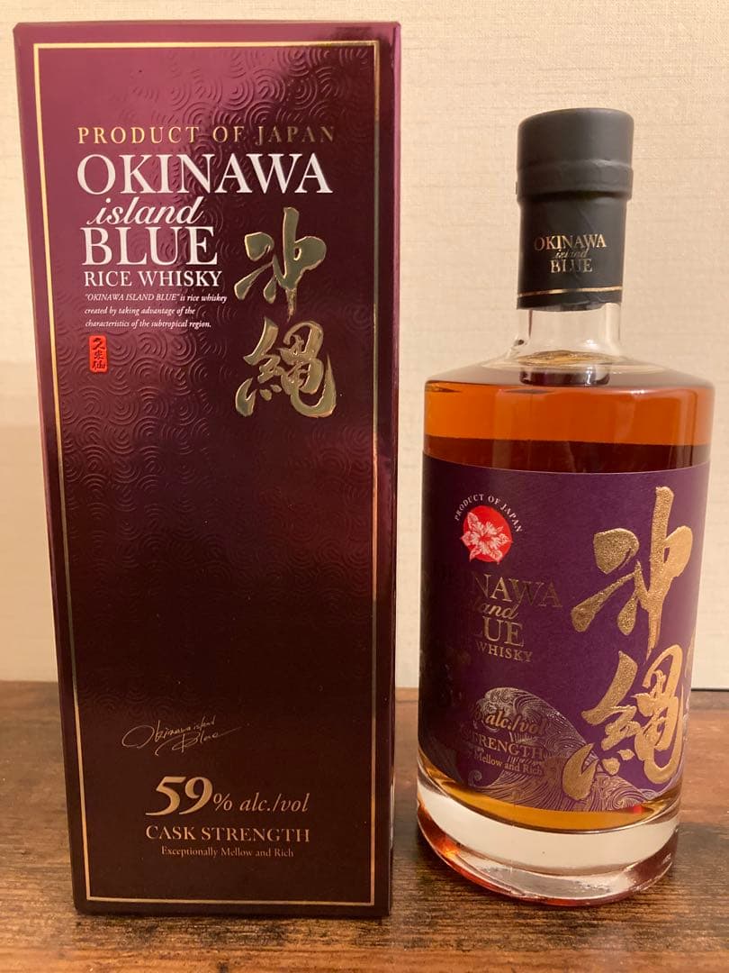 OKINAWA BLUE カスクストレングス ウイスキー 59%