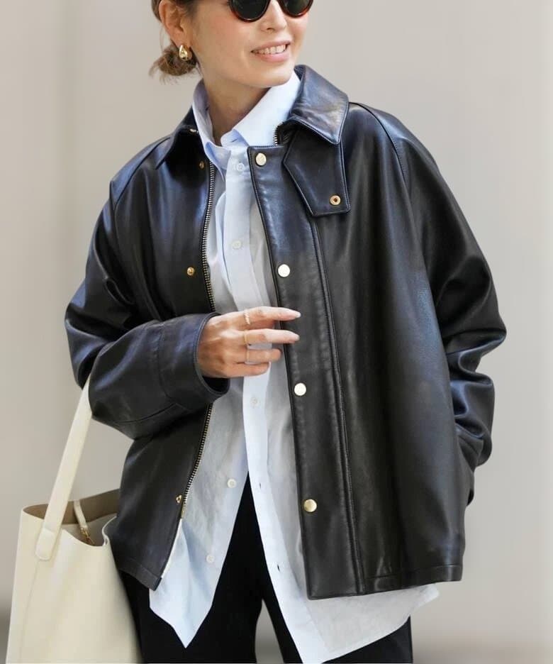 ドゥーズィエムクラス　新品タグ付き　CINQUANTA レザーブルゾン