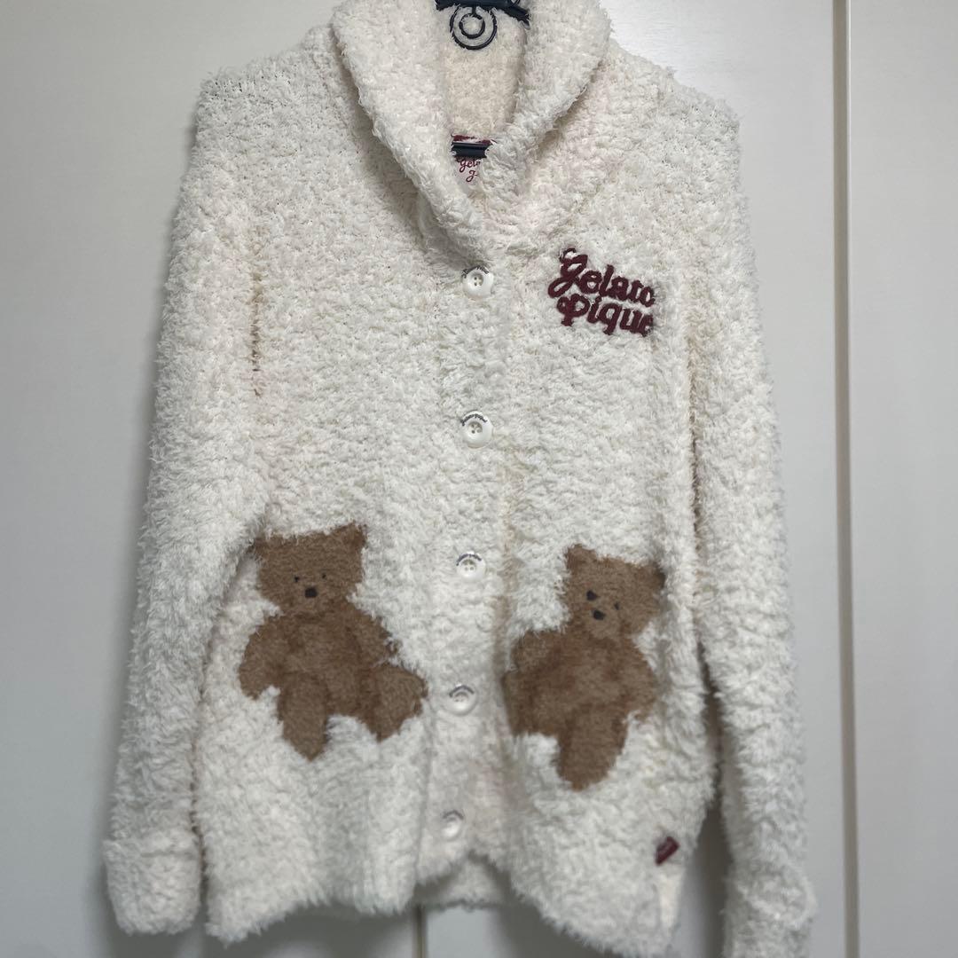 本日19:00までタイムセール　ジェラピケ　パジャマ　カーディガンholiday