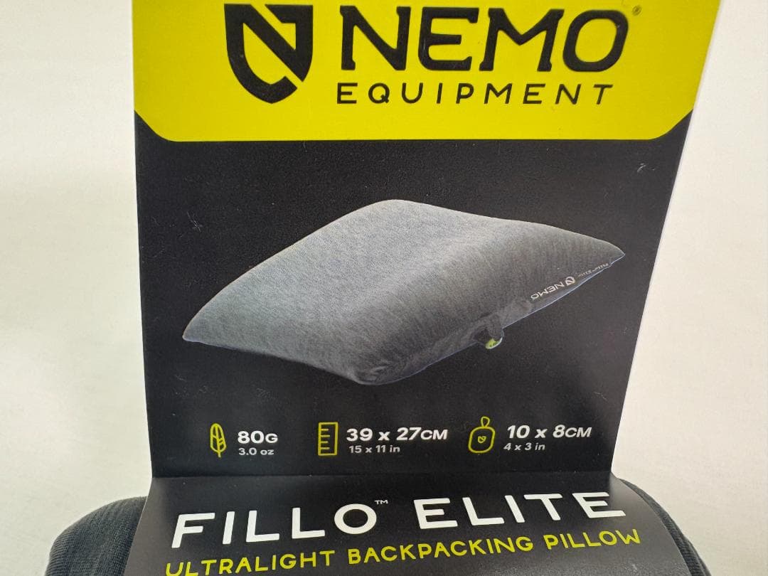 K*A様 未使用 NEMO ニーモ フィッロ エリート 超軽量 ピロー 枕
