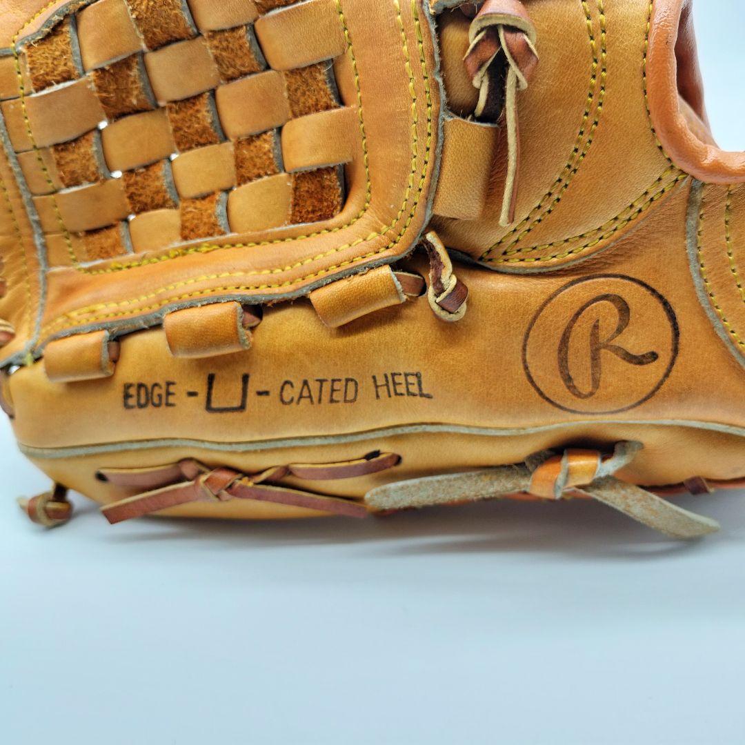 ローリングス 左投用 軟式 バスケットウェブ オールドグローブ サークルR刻印