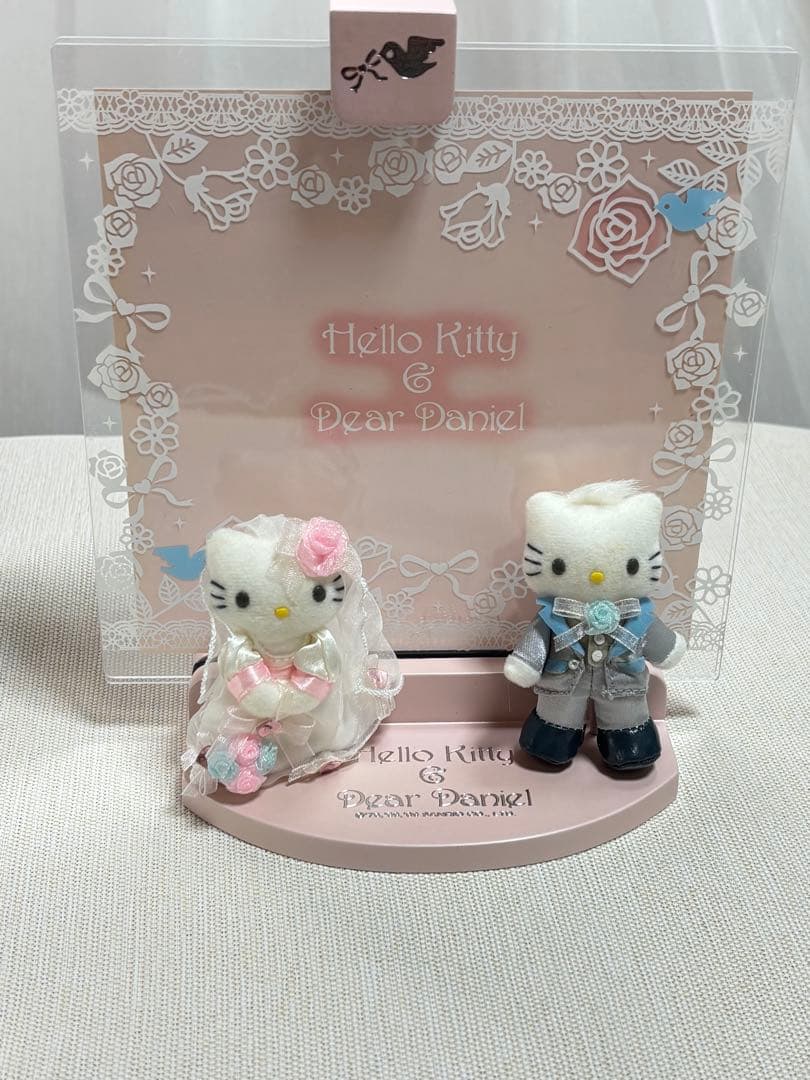 希少 ハローキティ✨ダニエル ウェディング ウェルカムフォトフレーム おまけ付き