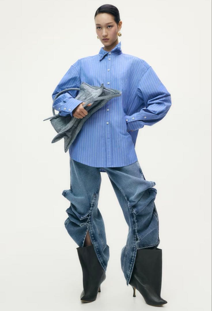 グレンマーティンス コラボ ポプリンシャツ XS