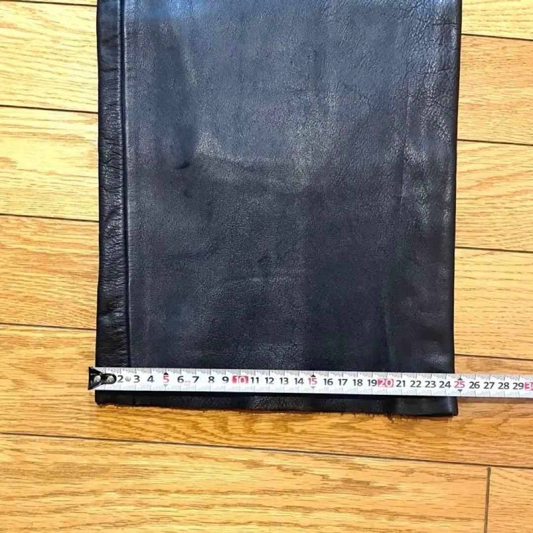 【Jkon 】B's Leather 牛革パンツ　革パン　XL ブラック