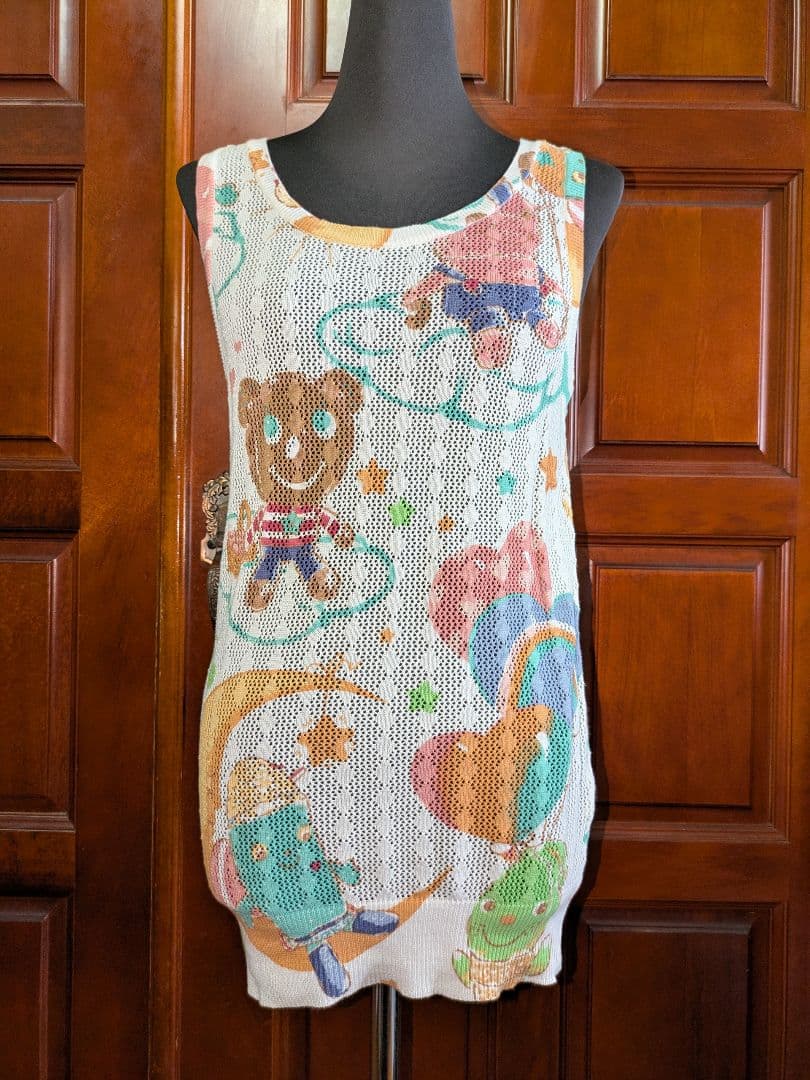 激レア✨️ヒステリックグラマー×yokodoll/メッシュ タンクトップ